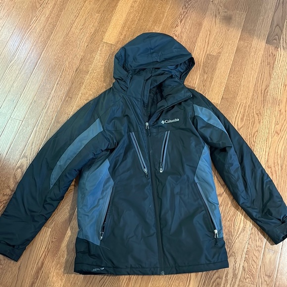 Columbia Men’s Fleece Jacket Black Size Smalll